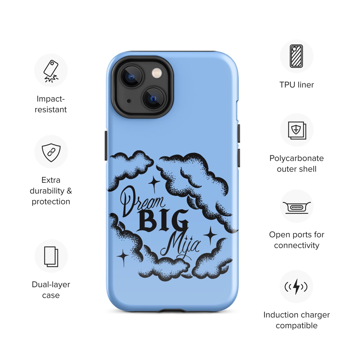 Dream Big Mija Tough Case for iPhone®