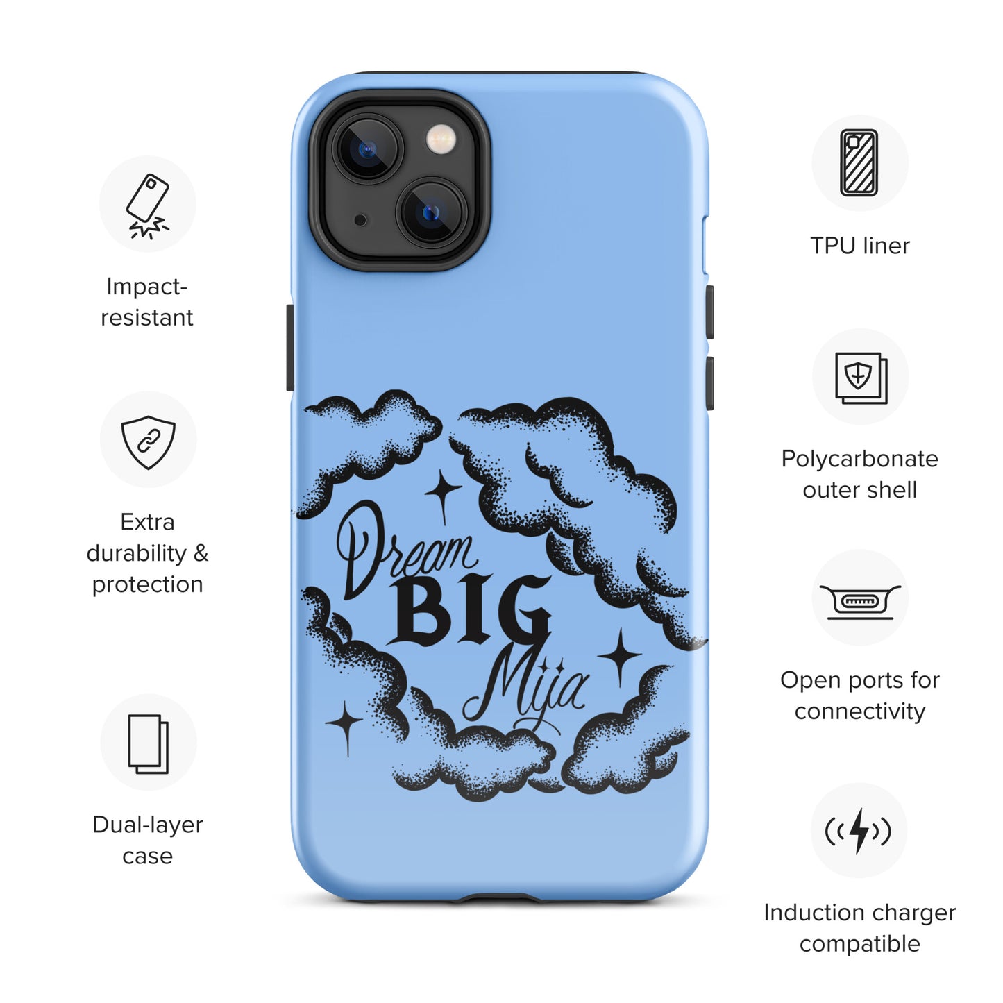 Dream Big Mija Tough Case for iPhone®