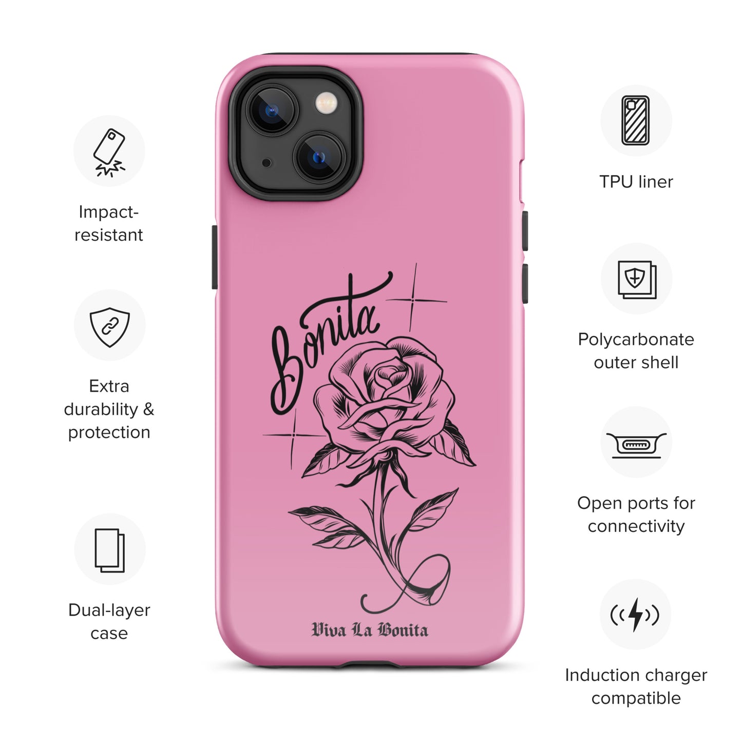 La Rosa Bonita Tough Case for iPhone®