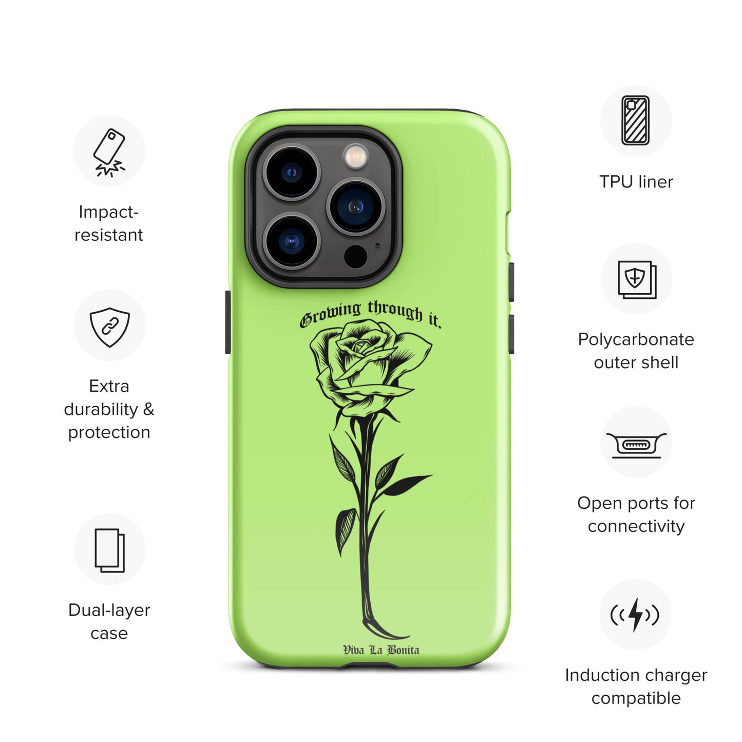 Growing Through It Tough Case for iPhone®