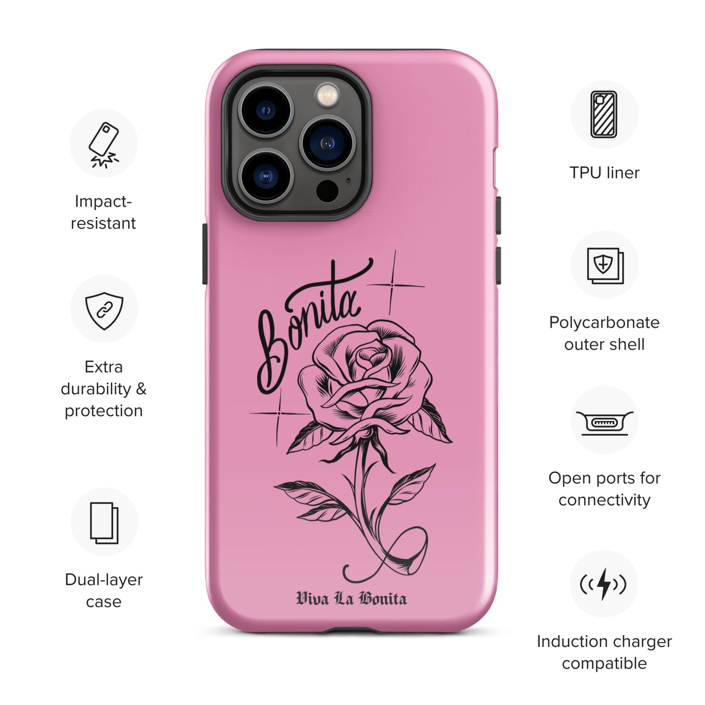 La Rosa Bonita Tough Case for iPhone®