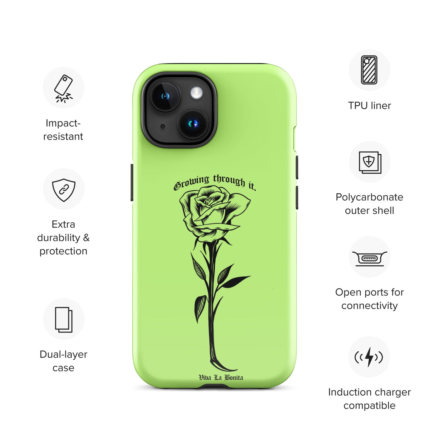 Growing Through It Tough Case for iPhone®