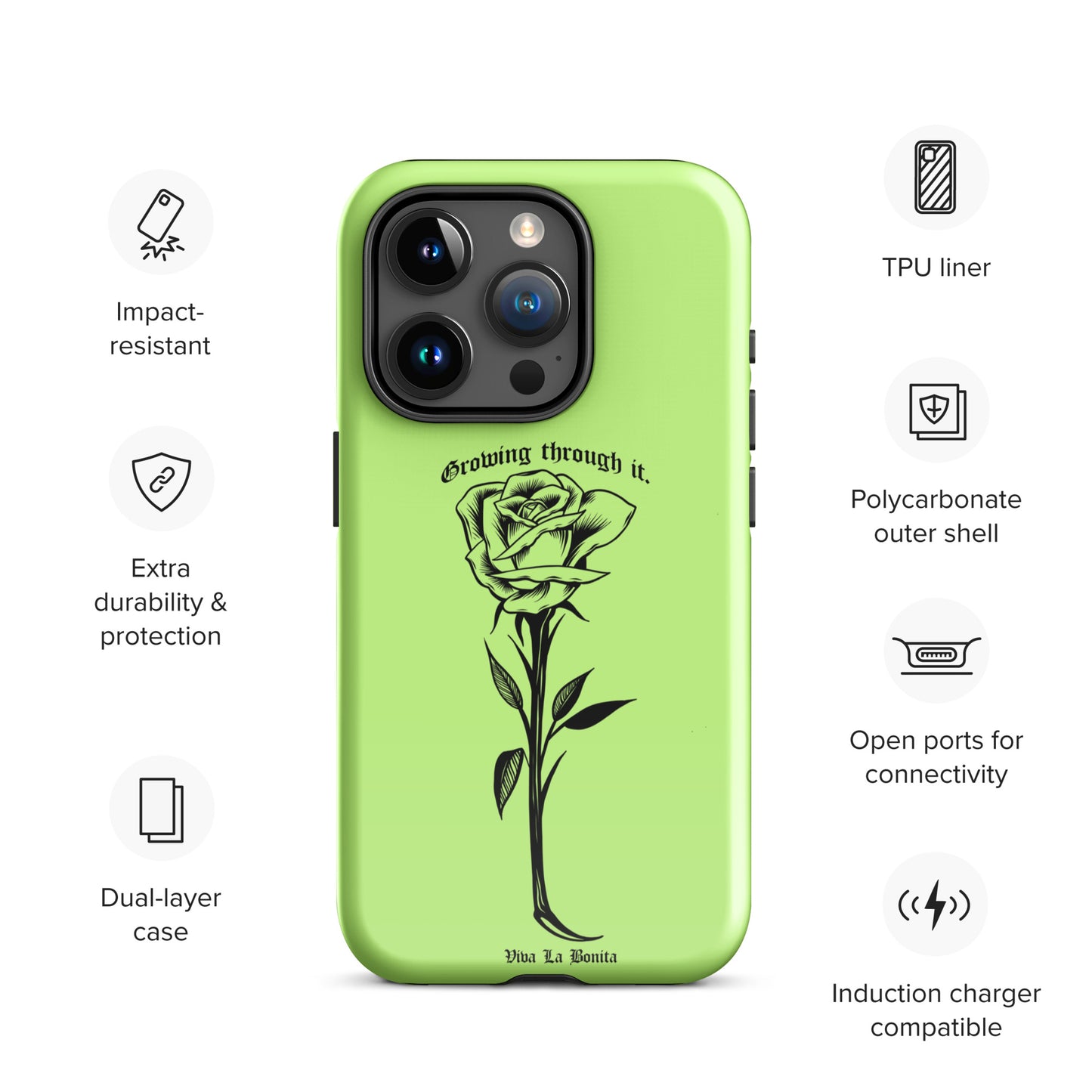 Growing Through It Tough Case for iPhone®