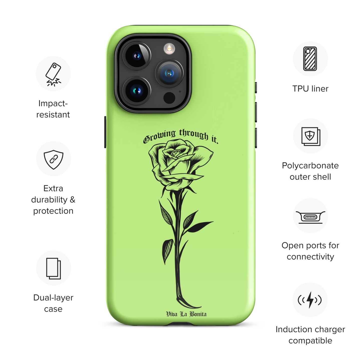 Growing Through It Tough Case for iPhone®