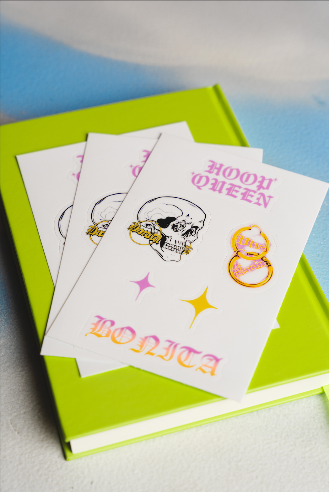 HOOP QUEEN STICKER SHEET